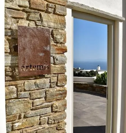 빌라 Artemis In Triantaros Tinos Triandáros